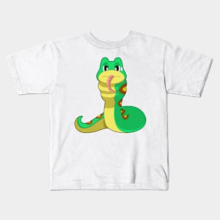 Snake Eating Kids T-Shirt